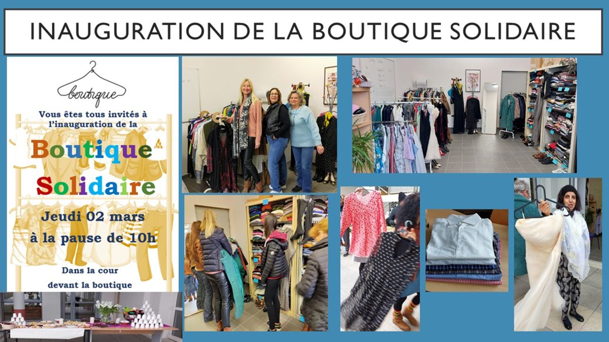 Le Centre PHOCÉE ouvre sa boutique solidaire de vêtements en mars 2023