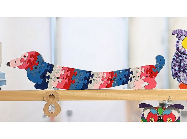 Fabrication de puzzle 3D en bois peint